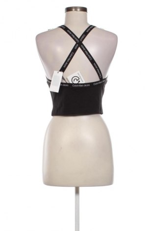 Tricou de damă Calvin Klein Jeans, Mărime M, Culoare Negru, Preț 217,99 Lei
