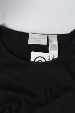 Tricou de damă Liz Claiborne, Mărime L, Culoare Negru, Preț 28,99 Lei