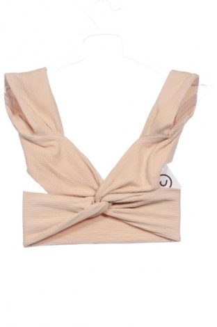 Damentop SHEIN, Größe XXS, Farbe Beige, Preis 5,49 €