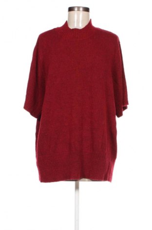 Damenpullover, Größe 4XL, Farbe Rot, Preis 13,99 €