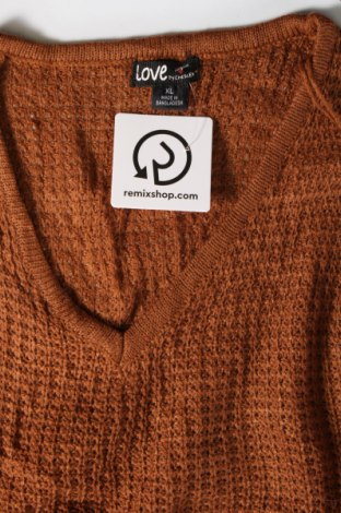 Damenpullover, Größe XL, Farbe Braun, Preis 11,49 €