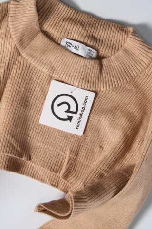 Damenpullover, Größe XL, Farbe Beige, Preis 12,49 €