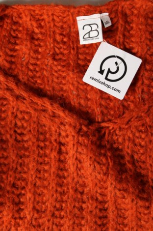 Damenpullover 2-biz, Größe M, Farbe Orange, Preis € 6,99