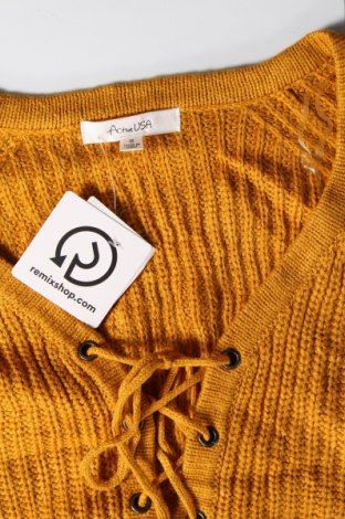 Damski sweter Active USA, Rozmiar S, Kolor Żółty, Cena 42,99 zł