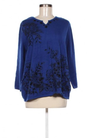 Damenpullover Alfred Dunner, Größe XL, Farbe Blau, Preis € 11,49