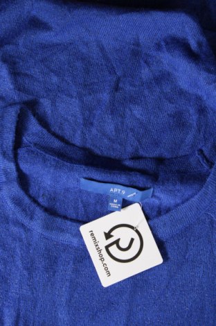 Damenpullover Apt.9, Größe M, Farbe Blau, Preis € 11,49