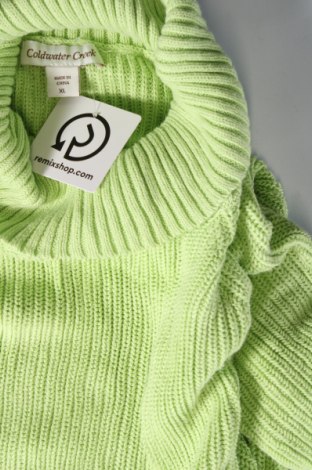 Damenpullover Coldwater Creek, Größe XL, Farbe Grün, Preis 14,99 €