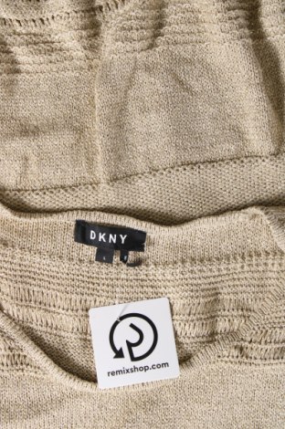 Damski sweter DKNY, Rozmiar L, Kolor Złocisty, Cena 132,99 zł