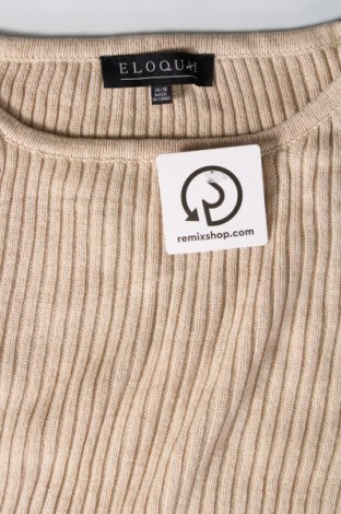 Damenpullover ELOQUII, Größe L, Farbe Beige, Preis € 28,99