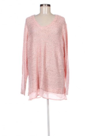 Damenpullover Faded Glory, Größe 3XL, Farbe Rosa, Preis 13,99 €