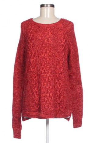 Damenpullover Faded Glory, Größe L, Farbe Rot, Preis € 20,49