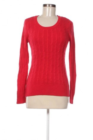 Damenpullover Faded Glory, Größe M, Farbe Rot, Preis 11,49 €