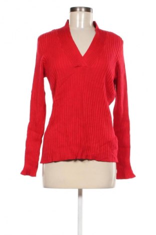 Damenpullover George, Größe XXL, Farbe Rot, Preis 12,49 €