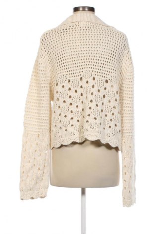 Damski sweter H&M, Rozmiar L, Kolor ecru, Cena 92,99 zł