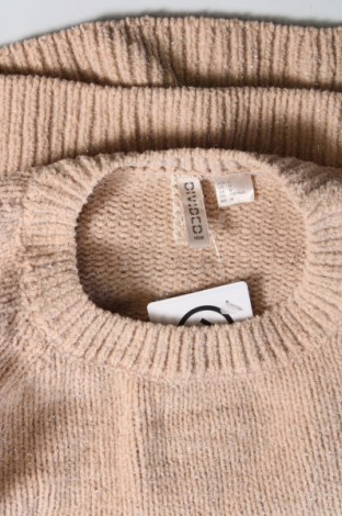 Damenpullover H&M Divided, Größe M, Farbe Beige, Preis 6,99 €