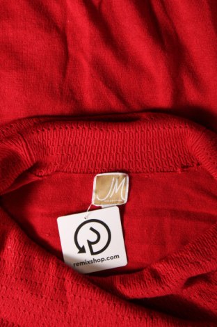 Damenpullover JM Collection, Größe XL, Farbe Rot, Preis € 12,49