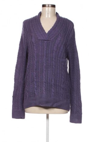 Damenpullover Jeanne Pierre, Größe L, Farbe Lila, Preis 10,49 €