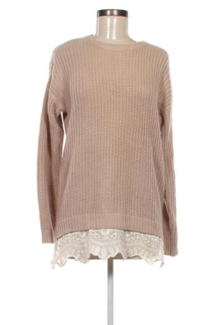 Damenpullover Laura Torelli, Größe S, Farbe Beige, Preis 6,99 €