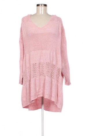 Damenpullover Sheego, Größe 4XL, Farbe Rosa, Preis € 28,99