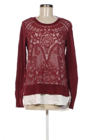 Damski sweter Simply Vera Vera Wang, Rozmiar L, Kolor Czerwony, Cena 60,99 zł