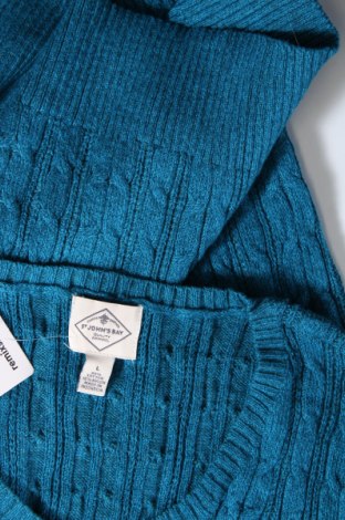 Damenpullover St John's Bay, Größe L, Farbe Blau, Preis € 20,49