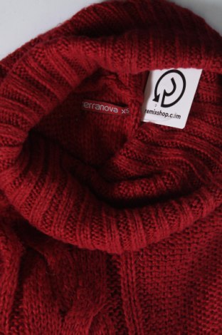 Damenpullover Terranova, Größe XS, Farbe Rot, Preis € 5,99