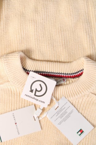 Damenpullover Tommy Hilfiger, Größe M, Farbe Ecru, Preis 86,99 €