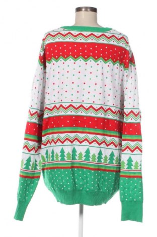 Дамски пуловер Ugly Christmas Sweater, Размер 3XL, Цвят Многоцветен, Цена 7,49 лв.