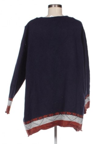 Damenpullover Ulla Popken, Größe 3XL, Farbe Blau, Preis € 18,99