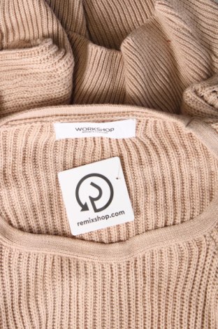 Damenpullover Workshop, Größe S, Farbe Braun, Preis 14,99 €