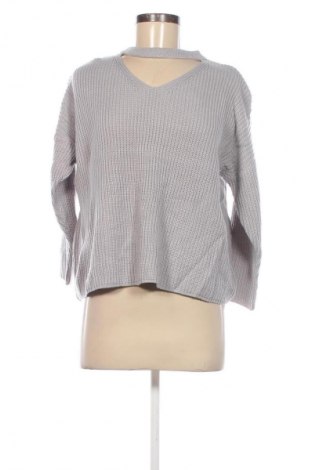 Damenpullover Zaful, Größe L, Farbe Grau, Preis € 11,49