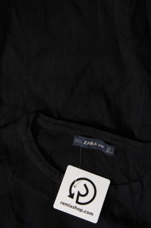 Дамски пуловер Zara Knitwear, Размер S, Цвят Черен, Цена 15,49 лв.