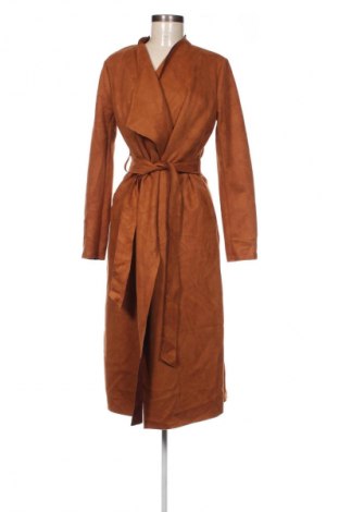 Damen Trenchcoat, Größe M, Farbe Orange, Preis 14,99 €