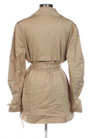 Damen Trenchcoat Bershka, Größe M, Farbe Beige, Preis 30,49 €