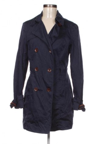 Damen Trenchcoat Esprit, Größe M, Farbe Blau, Preis 19,49 €