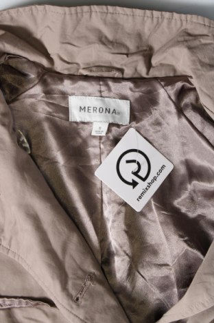 Trench de femei Merona, Mărime S, Culoare Bej, Preț 33,99 Lei