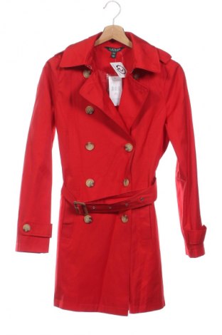 Damen Trench Coat Ralph Lauren, Größe XS, Farbe Rot, Preis € 168,99