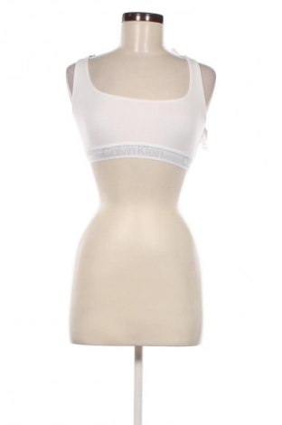 Damen Sporttop Calvin Klein, Größe S, Farbe Weiß, Preis € 37,99