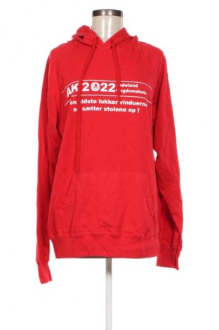 Damen Sweatshirt Fruit Of The Loom, Größe L, Farbe Rot, Preis € 9,49