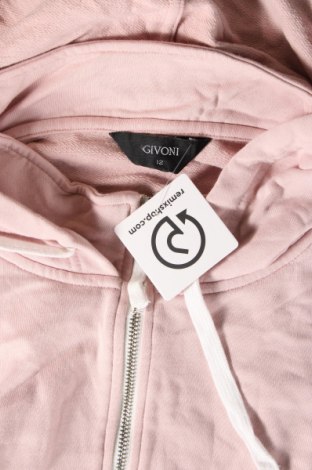 Damen Sweatshirt Givoni, Größe M, Farbe Aschrosa, Preis € 28,99