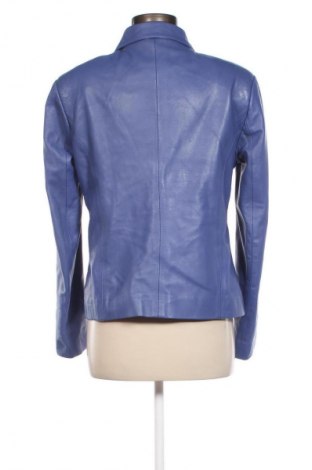 Damen Lederjacke, Größe M, Farbe Blau, Preis 89,46 €