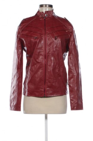 Damen Lederjacke, Größe S, Farbe Rot, Preis 19,49 €