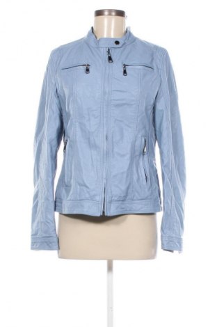 Damen Lederjacke, Größe XL, Farbe Blau, Preis 30,99 €