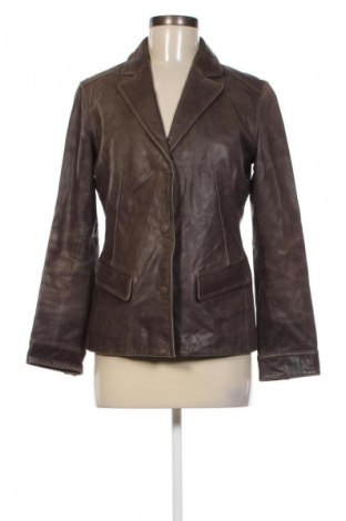 Damen Lederjacke, Größe S, Farbe Braun, Preis 37,99 €