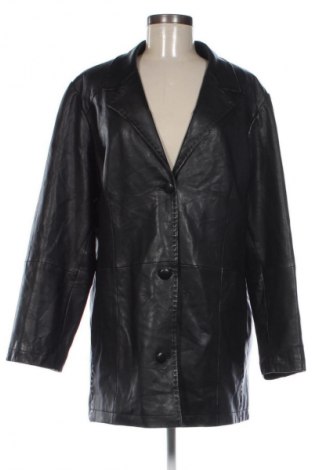 Damen Lederjacke, Größe L, Farbe Schwarz, Preis 20,99 €