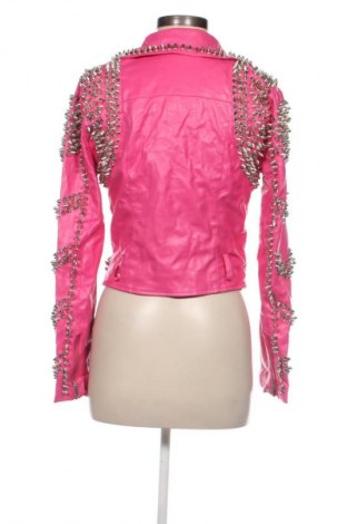 Damen Lederjacke Azalea Wang, Größe S, Farbe Rosa, Preis 28,99 €