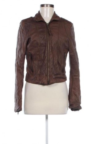 Damen Lederjacke H&M, Größe M, Farbe Braun, Preis € 34,49