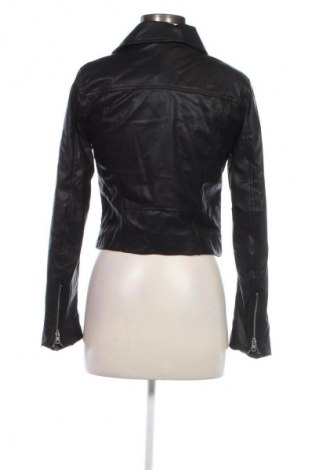 Damen Lederjacke H&M Divided, Größe S, Farbe Schwarz, Preis 22,99 €