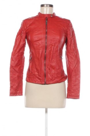 Damen Lederjacke Iman, Größe S, Farbe Rot, Preis 23,99 €