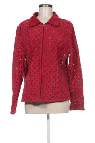 Damen Lederjacke Multiples, Größe XL, Farbe Rot, Preis € 31,20